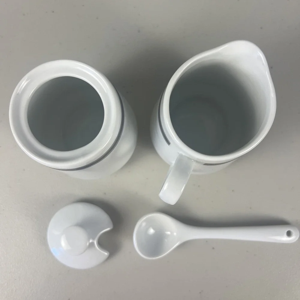 Cafe Collection by Pottery Barn CREAMER‎ & SUGAR BOWL SET